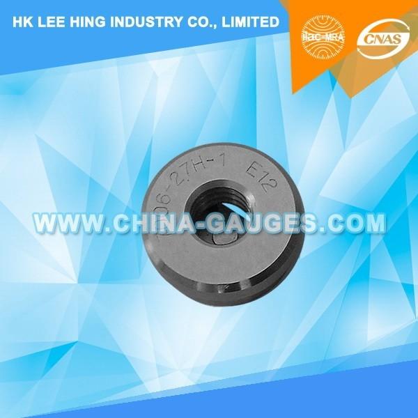 China IEC60061-3: 7006-27H-1 Go Gauge for Caps on Finished Lamps E12 wholesale