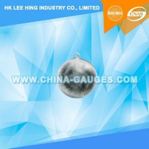 China IEC Standard Test Sphere Test Ball with ring wholesale