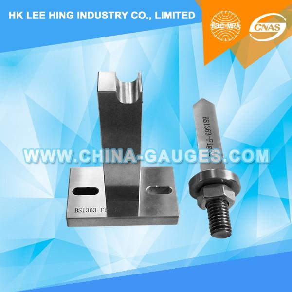 China BS 1363-1 Figure 32 Test Apparatus for Tests on Plug Pins wholesale