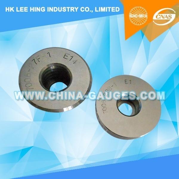 China e14 go and no go gauges of finished lamp caps wholesale