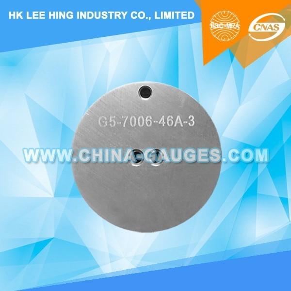 China IEC60061-3: 7006-46A-3 Go Gauge for Bi-pin Cap on Finished Lamps G5 wholesale